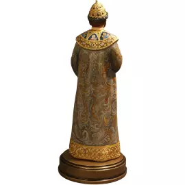 Статуэтка из массива ольхи "Царь Федор Иоаннович" из коллекции "История Государства Российского"